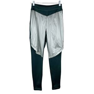 Indyeva Fleece Lined Pants Leggings Grey Pertex Stretchy Women’s S